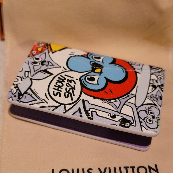 Louis Vuitton Graffiti POCKET ORGANIZER Giant Monogram MultiColor Wallet… - Picture 8 of 17